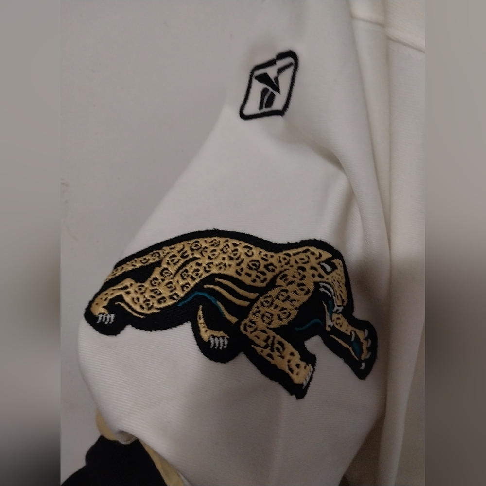 Reebok Authentic Jacksonville Jagaurs Fred Taylor Away Jersey Size 52 - Picture 8 of 10